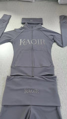 Rich gyal Grey Rhinestone 3-Piece