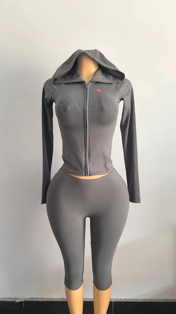 Rich gyal capris Set