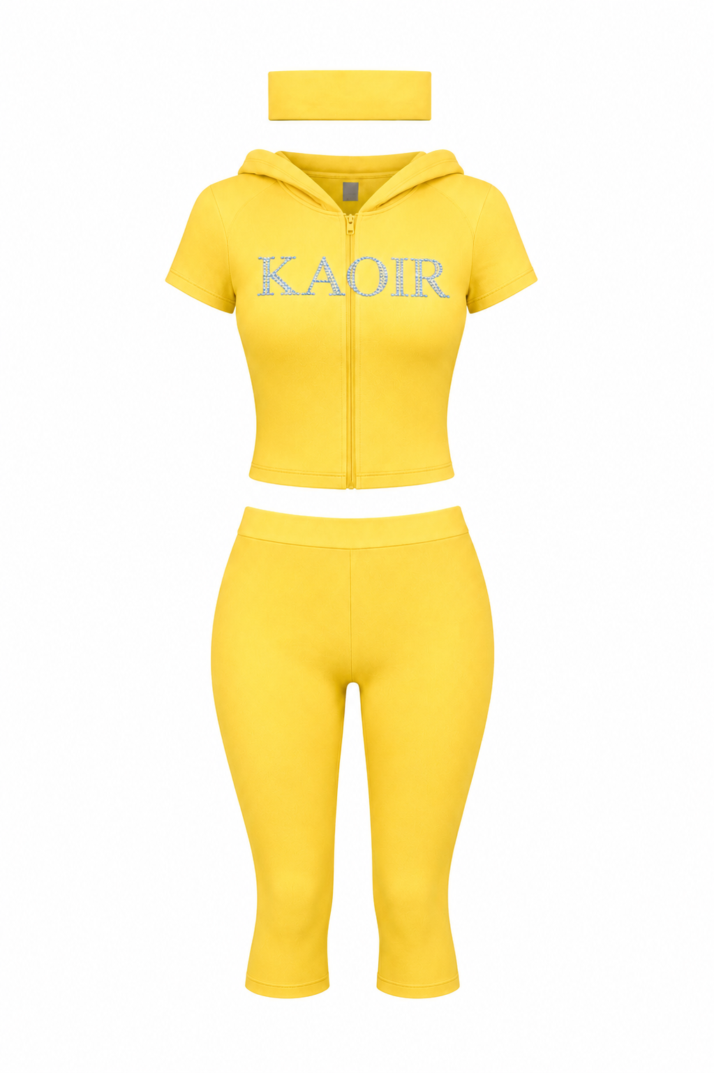 Yellow capris